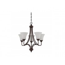 Sunset Lighting 5-Light Darby Chandelier 100W Provincial Bronze - F18055-64 