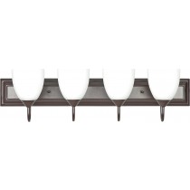 4LT-13W GU-24 CFL SCONCE FRSTD MILK GLS