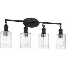 4 LT 100W MB CLYDE VANITY WITH CLR SEEDY