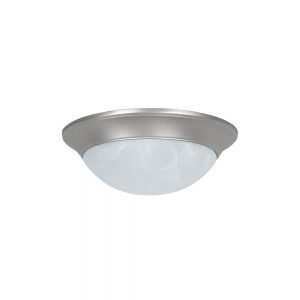 1LT-18W GU24 TWST-ON SATIN OPAL FLUSH