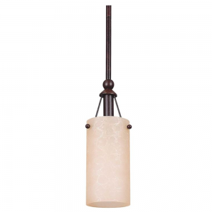 1LT ADJ STEM PNDNT TEA STAINED RB