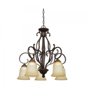 5-LT 100W MB GRAHAM CHANDELIER DOWN