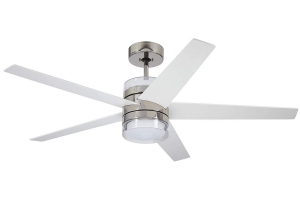 Lucere 52 Inch Ceiling Fan Polished Nick