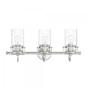 QAIRO 3LT MB VANITY WITH CLEAR SEEDED GL