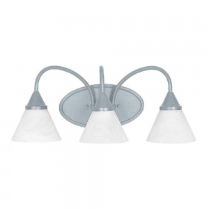 3LT WALL SCONCE ALAB GLASS BSN