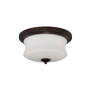 2 LT 60W MB AMALA FLUSH MOUNT