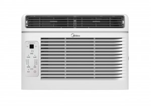 6,000 BTU Window AC with mote White