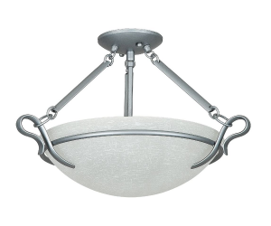 3-LT 100W MB VENICE SEMI-FLUSH