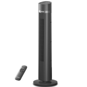 PELONIS 40 inch Bladeless Tower Fan Grey