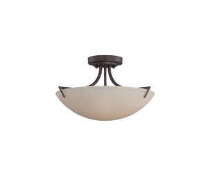 F9303-64 17 IN 2 LT GU24 SEMI FLUSH TEA
