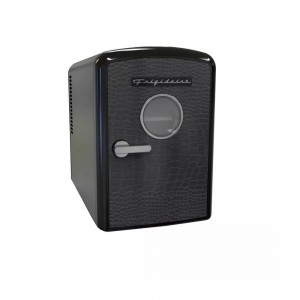 9 CAN MINI FRIDGE BLACK CROCODILE