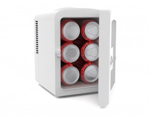 4L/6 CAN TRANSPARENT DOOR FRIDGE