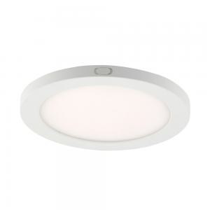 7IN LED ROUND PANEL 12W 800LM 3000K CRI9