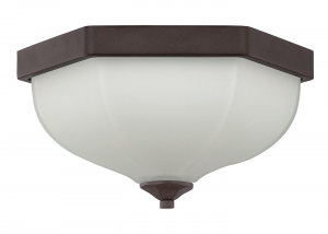 14,5IN DUMONT 2LTS FLUSH MOUNT