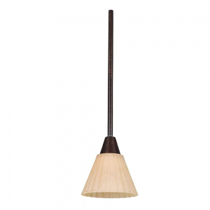 ADJ STM PENDANT TEA STN GLS RB