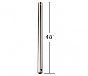 CFDR4PN - 48 IN DOWNROD IN POLISHED NICK