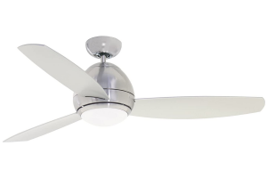 52 IN CURVA LED INDOOR IN BRUSHED STEEL