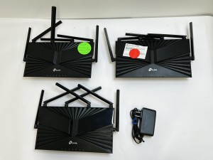 Bundle of 3 TP-LINK Archer AX5400 Pro WiFi 6 Dual-Band Gigabit Wireless Router