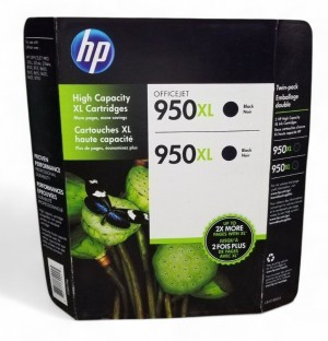 HP 950XL BLACK INK TWIN PACK
