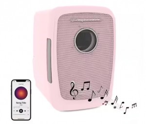9-CAN RETRO MINI FRIDGE WITH BLUETOOTH