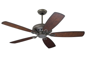Emerson Penbrooke Select Vintage Steel 52" Ceiling Fan with Dark Mahogany 22" Blades CF5100VS-B77DM