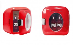 FRIGIDAIRE 12 CAN COOLER RED