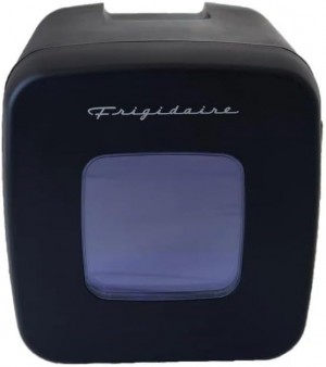 Frigidaire Retro 12 Can 9 Liter Mini Beverage/Skincare Cooler RED EFMIS351-Black