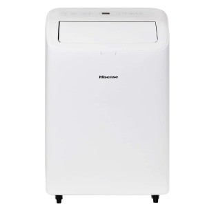 Hisense 8,000 BTU Portable Air Conditioner with Dual Hose & Inverter, 350 Sq Ft, Wi-Fi, ConnectLife App for Google and Alexa, 3 operating modes, Noise 42 dB(A) - HAP0824TWD 