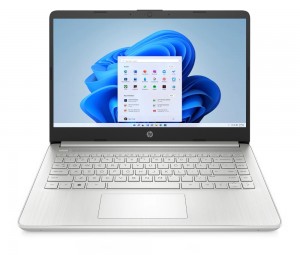 HP 14" HD 1366 x 768 Pentium Silver N6000 Laptop 4GB 64GB Emmc Windows 11 Smode 14-DQ3875NR - AJ1U8UA