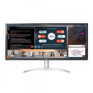LG 34” UltraWide FHD FreeSync Monitor with HDR 2560x1080 Black 34WP50S-W.AUS