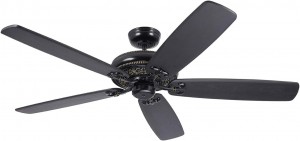 Luminance Kathy Ireland Home Crown Select Eco 72" Span Ceiling Fan Barbeque Black CF4502BQ