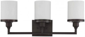 3 LT 100W MB PAYTON VANITY BRONZE Three Light Wren Vanity