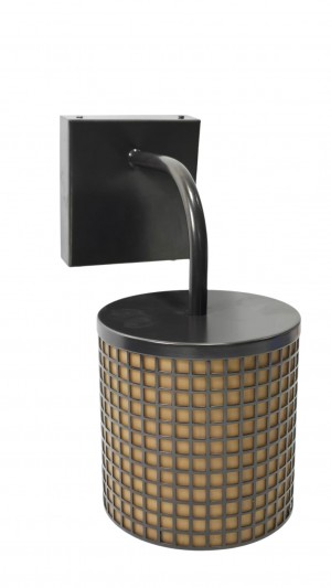 Sunset 1-Light 42W Outdoor Lantern ERN OB with Light Bulb T10071L