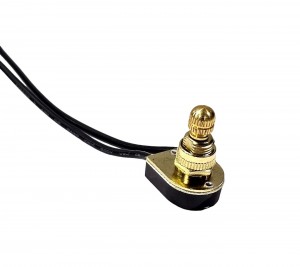 Luminance On-OFF 3/8" Rotary Switch 6A B/P 9-3309-M-1-EB - D3309 