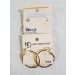 NV14BM PE GOLD EARRINGS