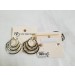 MAR18 3ROW HOOPS EARRINGS