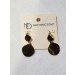 METAL DROP EARRING