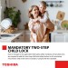 TOSHIBA 8-in-1 Countertop Microwave