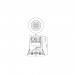 4" White Complete Fixture Gimbal Spot 
