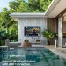 SYLVOX 55" FULL SUN OUTDOOR 4K TV