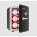 Frigidaire 6 can mini fridge Black