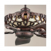 60 IN ARACRUZ FAN ORB WITH LED BULBS