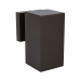 1LT 4IN SQUARE ALUM WALL SCONCE OB