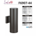2 LT-23W GU-24 CFL 5IN ROUND ALUM WALL S