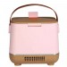 6-CAN MINI PERSONAL FRIDGE COOLER, PINK