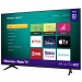 Hisense 50" 4k smart Roku LEDTV