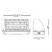 LED WALL PACK, 70W, 5000K, 7700LM