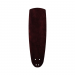 25IN WOOD VENEER BLADES IN DARK MAHOGANY