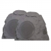 Sylvania 2-PACK Rock BT Speakers