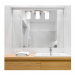 BOCA 3 LT MB VANITY OPAL BSN
